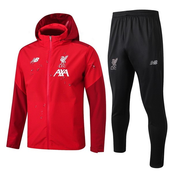 Rompevientos Liverpool Conjunto Completo 2019 2020 Rojo Negro